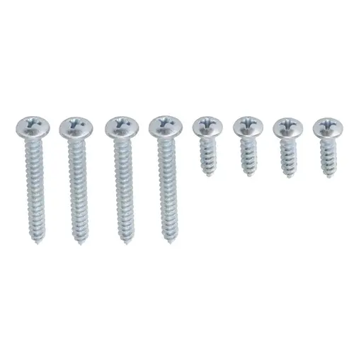 Shelf Bracket Screws - Platinum - 10 packs per box Shelf Bracket Screws - Platinum - 10 packs per box
