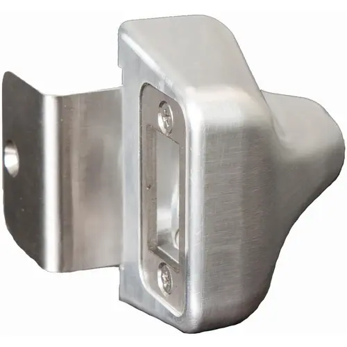 Jamb Mount Wall Strike with Jamb Bracket - Satin Nickel Jamb Mount Wall Strike with Jamb Bracket - Satin Nickel