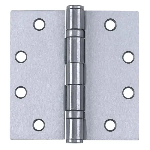 4-1/2" x 4-1/2" NRP Ball Bearing Hinge - pack of 3 - Satin Chrome