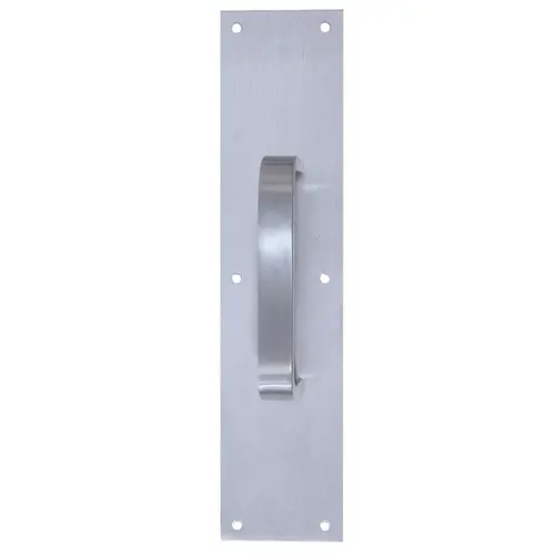 3-1/2" x 15" Pull Plate - Satin Aluminum