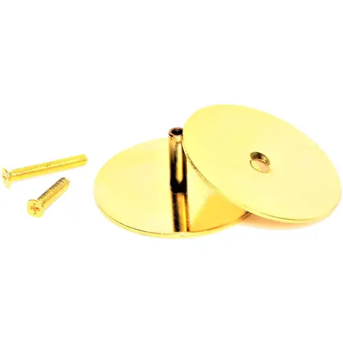 Hole Cover 2-5/8" Diameter - Polished Brass Hole Cover 2-5/8" Diameter - Polished Brass