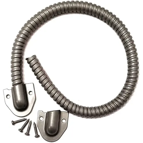 Armored Loop 20", Triangle Ends - Aluminum Armored Loop 20", Triangle Ends - Aluminum