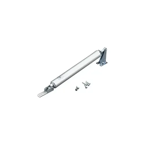 Standard Duty Pneumatic Storm Door Closer - Satin Aluminum