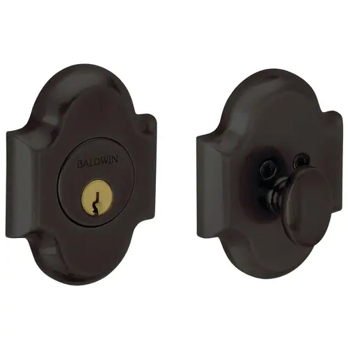 8252.102 Arched 1-Cyl Deadbolt - Oil-Rubbed Bronze 8252.102 Arched 1-Cyl Deadbolt - Oil-Rubbed Bronze