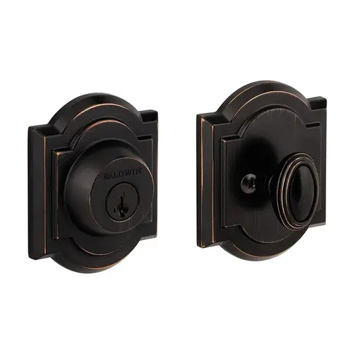380 ARB 11P SMT RCAL RCS CP 1-Cyl Arch Deadbolt - Venetian Bronze 380 ARB 11P SMT RCAL RCS CP 1-Cyl Arch Deadbolt - Venetian Bronze
