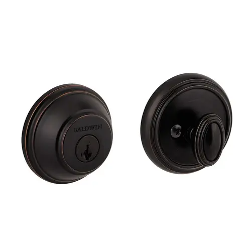 380 RDB 11P SMT RCAL RCS CP 1-Cyl Round Deadbolt - Venetian Bronze 380 RDB 11P SMT RCAL RCS CP 1-Cyl Round Deadbolt - Venetian Bronze