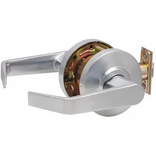 Grade 2 Passage Regular Lever, ANSI Strike (4-7/8" x 1-1/4"), 2-3/4" Backset, 626/US26D Satin Chrome