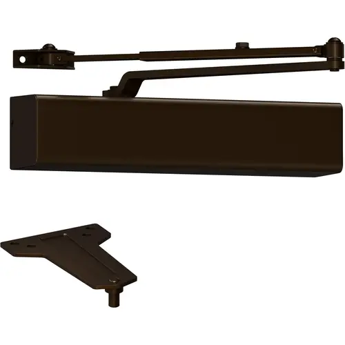 DCM1000.STD.FULL.RW/PA.DKBRZ Non-Hold Open Door Closer - Dark Bronze