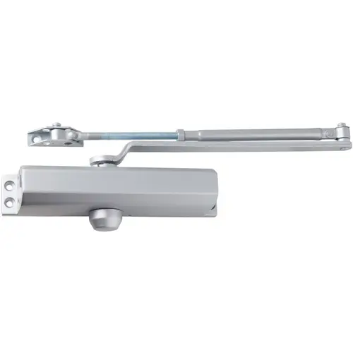 DCR8000.STD.LESS.RW/PA.689 Non-Hold Open Door Closer Size 1-4 - Aluminum