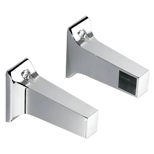 Economy Towel Bar Mounting Posts Bright Chrome Finish Economy Towel Bar Mounting Posts Bright Chrome Finish