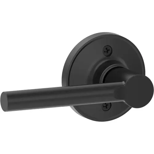 Broadway Lever Half Dummy Lock Matte Black Finish Broadway Lever Half Dummy Lock Matte Black Finish