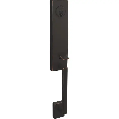 Custom 3/4 Trim Century Exterior Active Handleset Only with C Keyway Aged Bronze Finish Custom 3/4 Trim Century Exterior Active Handleset Only with C Keyway Aged Bronze Finish