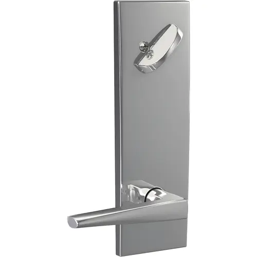 Custom Eller Lever with Century Escutcheon Interior Active Trim with 16680 Latch and 10269 Strike Bright Chrome Finish Custom Eller Lever with Century Escutcheon Interior Active Trim with 16680 Latch and 10269 Strike Bright Chrome Finish