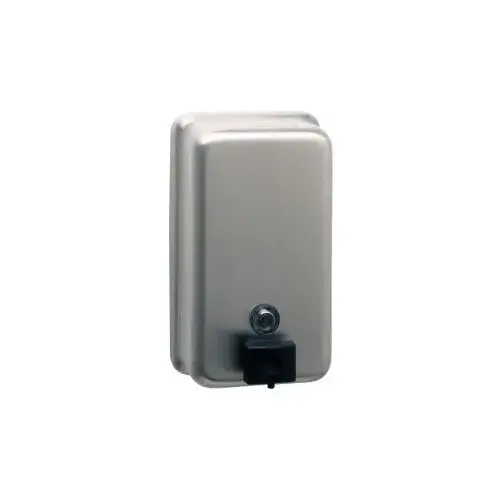 Surface-Mounted Soap Dispenser Satin Stainless Steel