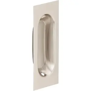 IVES 22B15 22B15 3-1/8" x 1-5/16" x 7/16" Flush Pull - Satin Nickel