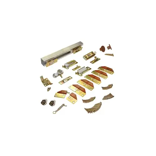 100FD604 4 Panel Folding Door Hardware Set with 60" Track