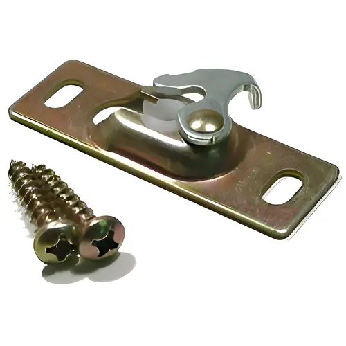 Johnson Hardware 1121 1121PLBG Door Hanger Plate for 1120 / 1125 Hanger 1121PLBG Door Hanger Plate for 1120 / 1125 Hanger