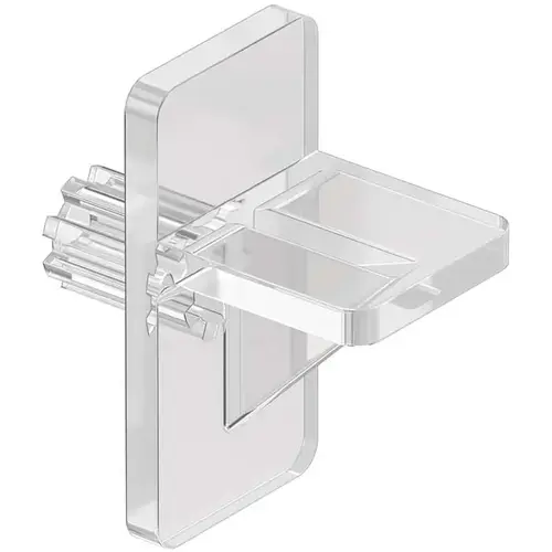 335P CL Plastic Shelf Support Pin for 1/4" Hole - pack of 12 - Clear 335P CL Plastic Shelf Support Pin for 1/4" Hole - pack of 12 - Clear