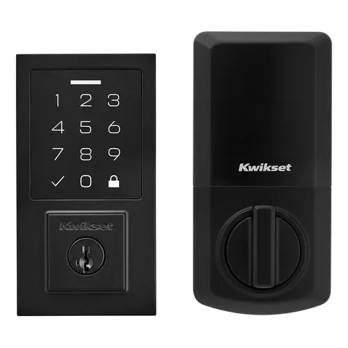 270 CNT 514 SMT RBP RCALFD Contemporary Smartcode Touchpad Deadbolt - Matte Black 270 CNT 514 SMT RBP RCALFD Contemporary Smartcode Touchpad Deadbolt - Matte Black