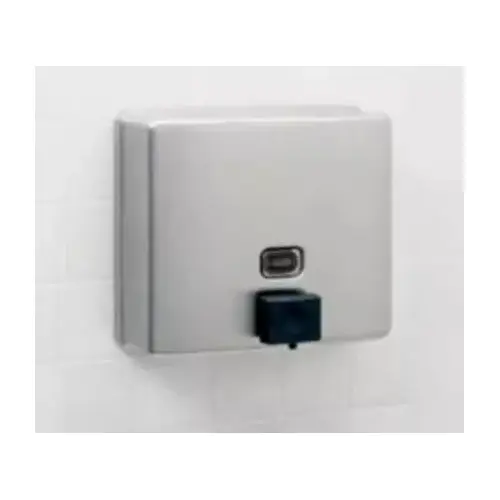 Surface-Mounted Soap Dispenser Satin Stainless Steel Surface-Mounted Soap Dispenser Satin Stainless Steel