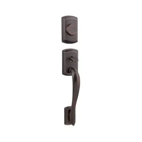Avalon Dummy Exterior Handleset Venetian Bronze Finish