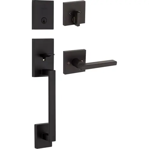 818SCExHFL SQT 514 SMT CP San Clemente Handleset with Halifax - Matte Black 818SCExHFL SQT 514 SMT CP San Clemente Handleset with Halifax - Matte Black