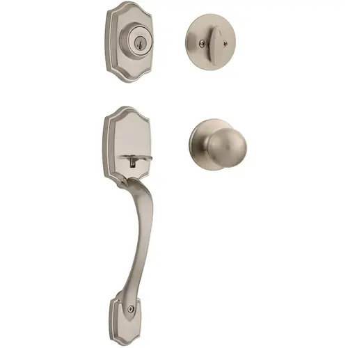 687BWxP 15 SMT CP Belleview Handleset with Polo - Satin Nickel 687BWxP 15 SMT CP Belleview Handleset with Polo - Satin Nickel