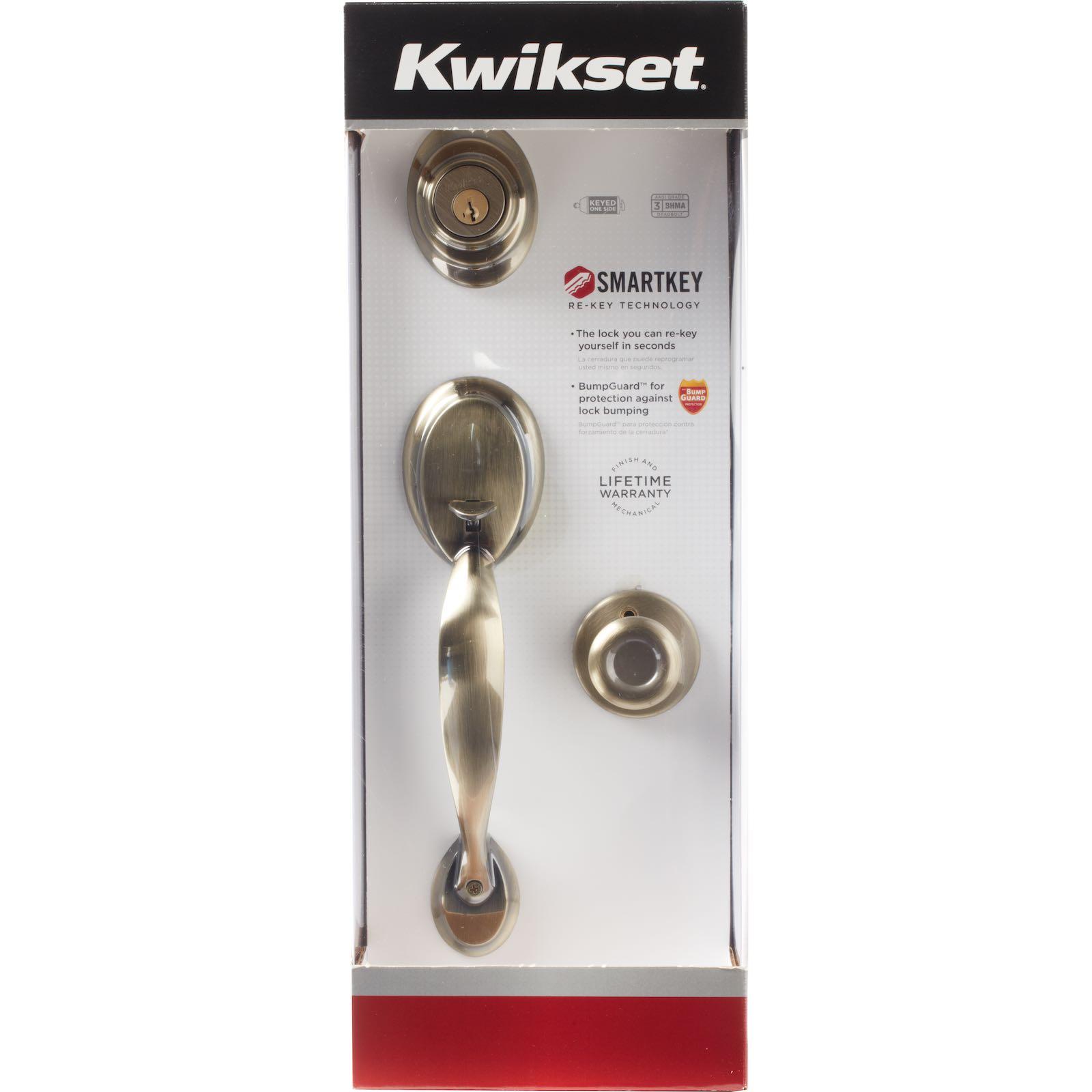Kwikset 96870-087 687DAxT 5 SMT CP Dakota Handleset with Tylo