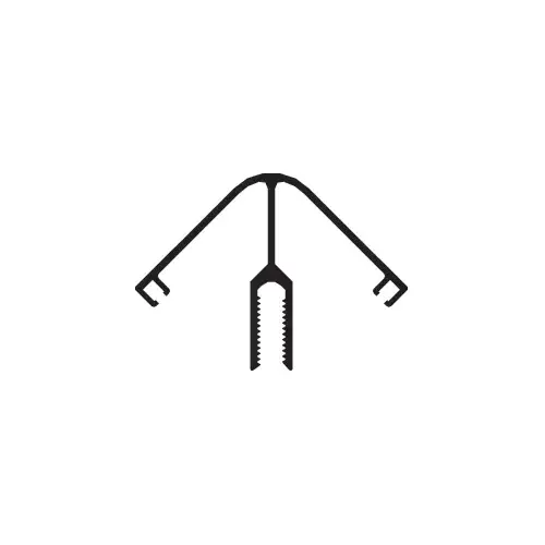 90 degree Division Bar Face, Custom Paint- 24'-2"