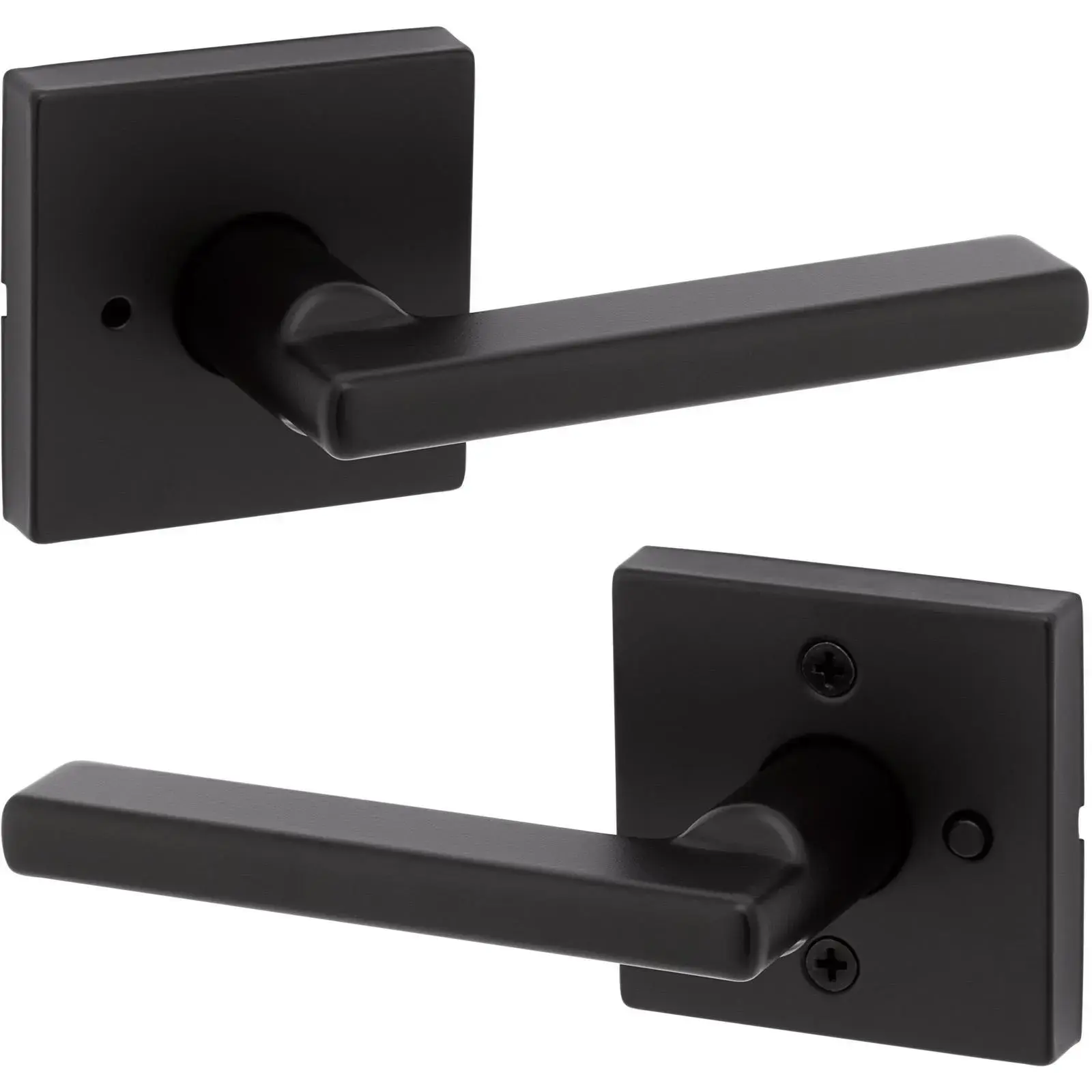 Kwikset 97300-949 730HFL SQT 514 CP Halifax Privacy - Matte Black