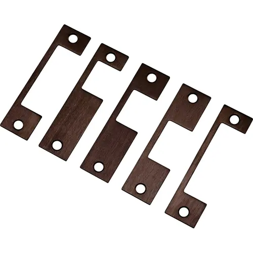 5 Piece Extra Faceplate Kit Oil Rubbed Bronze Finish 5 Piece Extra Faceplate Kit Oil Rubbed Bronze Finish