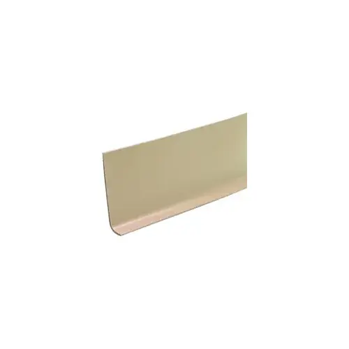 Wall Base 0.13" H X 48" L Prefinished Beige Vinyl Prefinished - pack of 18 Wall Base 0.13" H X 48" L Prefinished Beige Vinyl Prefinished - pack of 18