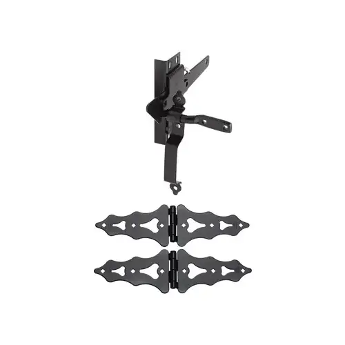 8 In. Black Ornamental Gate Kit 8 In. Black Ornamental Gate Kit