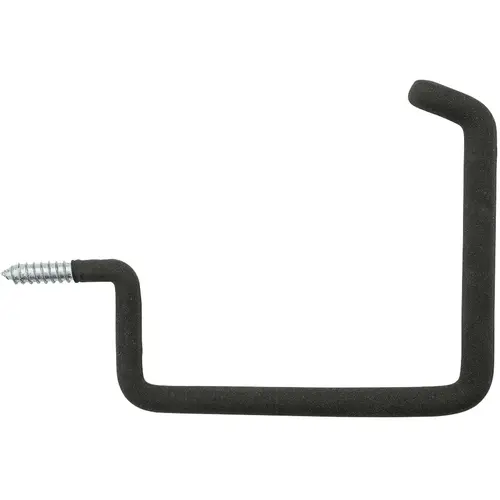 2121BC 9-3/8" Large Storage Screw Hook - Black Vinyl 2121BC 9-3/8" Large Storage Screw Hook - Black Vinyl