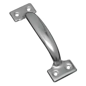 National Hardware N116707 B171 6-1/2" Utility Pull Zinc Plated Finish