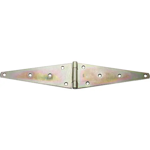 282BC 12" Heavy Strap Hinge Zinc Plated Finish