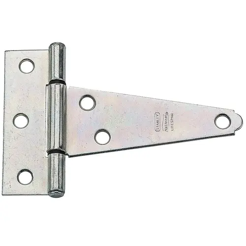 V286 4" XHD T-Hinge - Pair - Zinc Plated - 2 per pack x5 packs V286 4" XHD T-Hinge - Pair - Zinc Plated - 2 per pack x5 packs