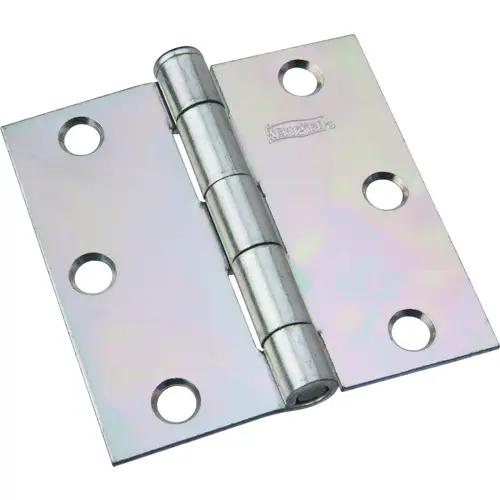 504BC 3" Removable Pin Broad Hinge - Zinc Plated 504BC 3" Removable Pin Broad Hinge - Zinc Plated