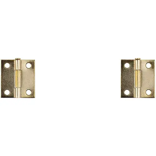 V508 1-1/2" Removable Pin Hinge Pair Polished Brass V508 1-1/2" Removable Pin Hinge Pair Polished Brass