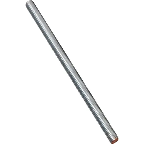 4000BC 5/8"-11 x 24" Steel Threaded Rod - Coarse Thread Zinc Plated Finish 4000BC 5/8"-11 x 24" Steel Threaded Rod - Coarse Thread Zinc Plated Finish