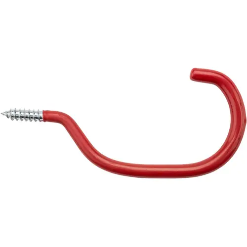 National Hardware N188-007 Bicycle Hook, Red Vinyl-Coated Steel, 4 In ...