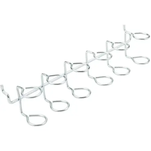 Pegboard Multiple Tool Holder, Galvanized Steel, 3/4 In. Zinc Plated Pegboard Multiple Tool Holder, Galvanized Steel, 3/4 In. Zinc Plated