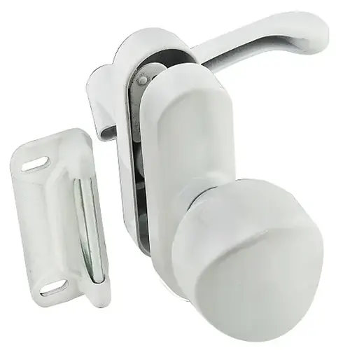 V1319 Knob Latch White Finish V1319 Knob Latch White Finish