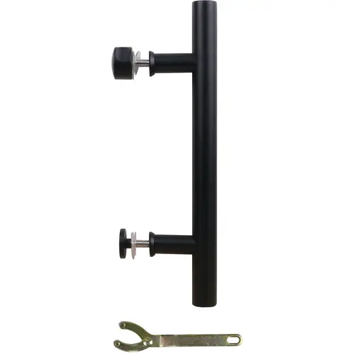 Madison Sliding Door Bar Pull, Contemporary, Matte Black, 12 In. Madison Sliding Door Bar Pull, Contemporary, Matte Black, 12 In.