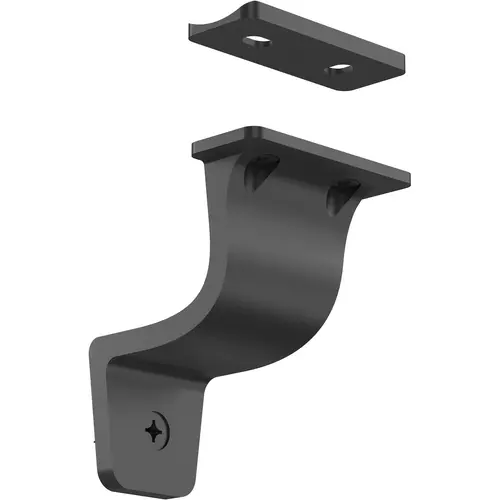 Bracket Cooper Black Zinc Handrail 3" L 200 lb Matte Bracket Cooper Black Zinc Handrail 3" L 200 lb Matte