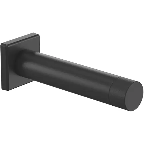 Door Stop Reed 1" W X 3" L Aluminum Matte Black Mounts to wall Carded in. Matte Door Stop Reed 1" W X 3" L Aluminum Matte Black Mounts to wall Carded in. Matte