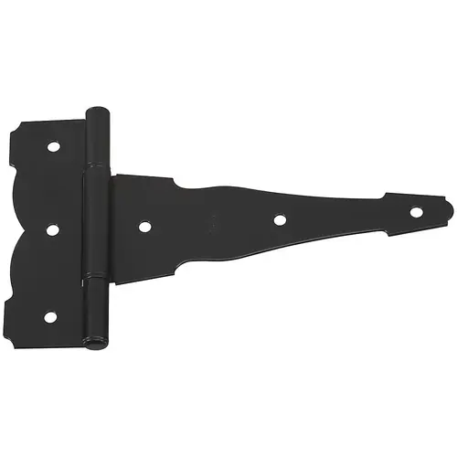 V841 8" Ornamental / Reversible T Hinge Black Finish - pack of 10 V841 8" Ornamental / Reversible T Hinge Black Finish - pack of 10
