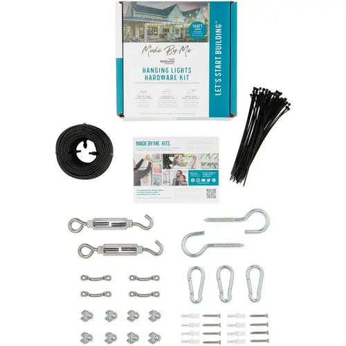 Hanging Light Hardware Kit 100 feet Assorted Hanging Light Hardware Kit 100 feet Assorted