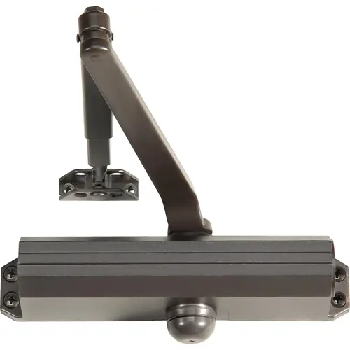 Medium Duty Door Closer Adjustable 1-4, Statuary Bronze