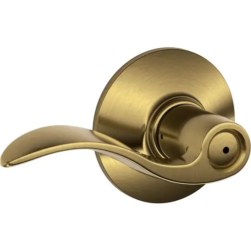 F40ACC609 16-080 10-027 Accent Privacy - Antique Brass F40ACC609 16-080 10-027 Accent Privacy - Antique Brass